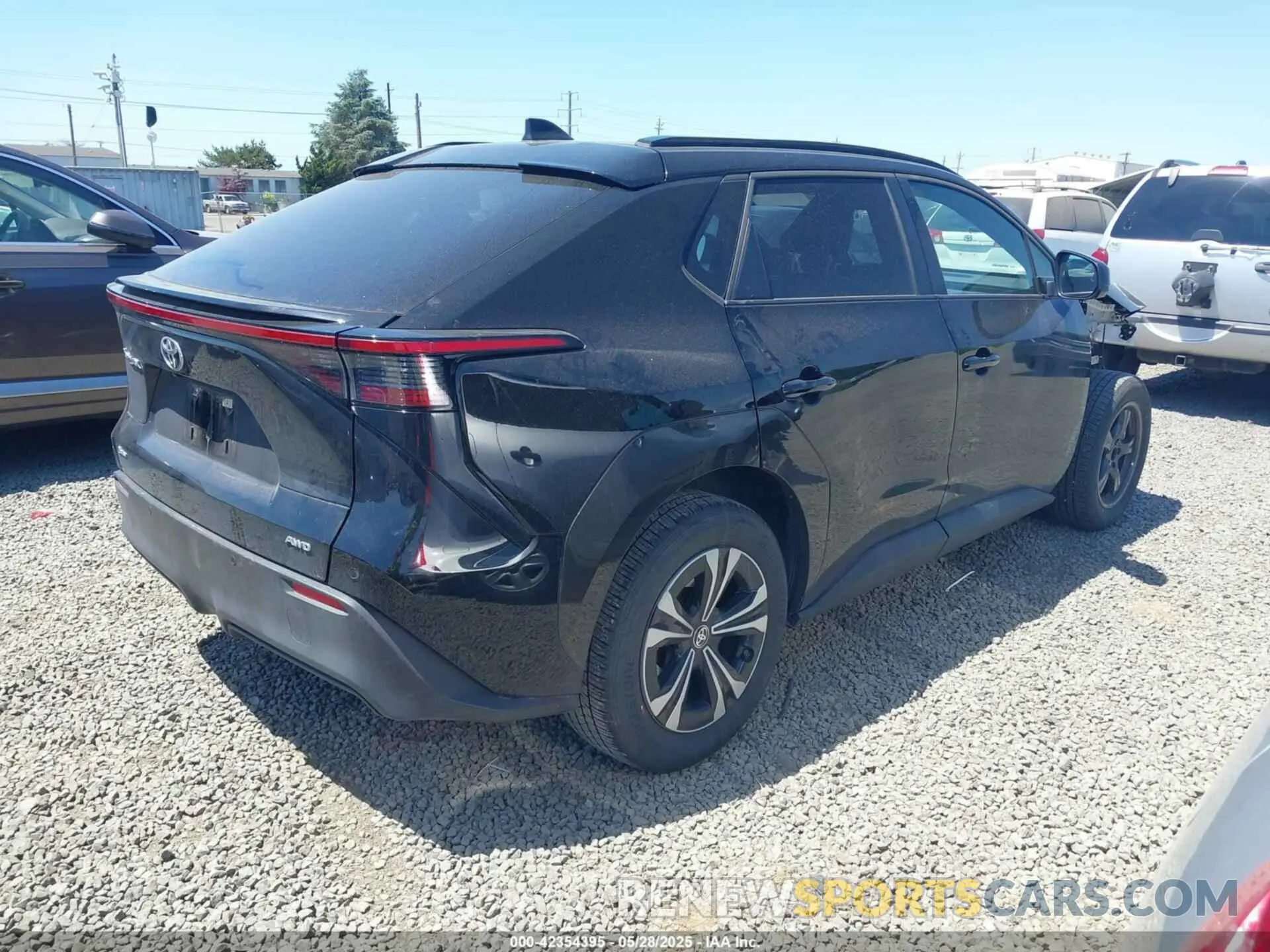 4 fotografías del automóvil dañado JTMABACA6RA066066 TOYOTA BZ4X 2024