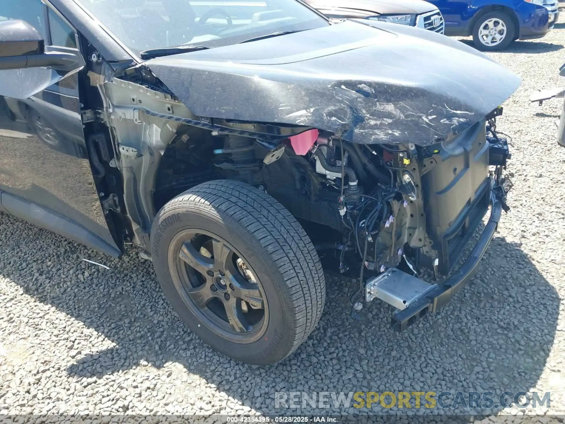 6 fotografías del automóvil dañado JTMABACA6RA066066 TOYOTA BZ4X 2024