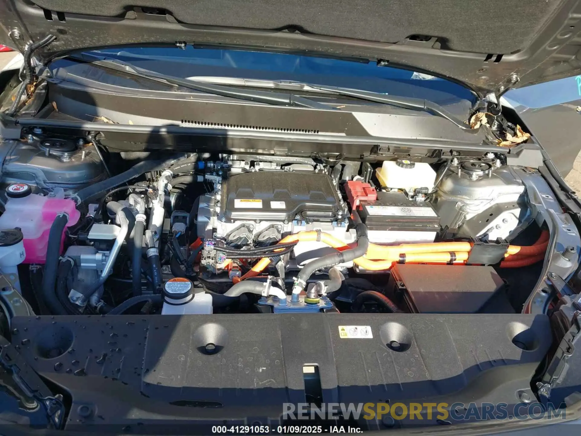 10 fotografías del automóvil dañado JTMABACA6RA075432 TOYOTA BZ4X 2024