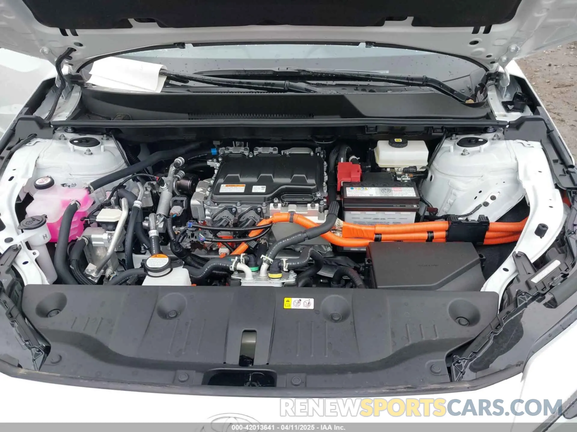 10 fotografías del automóvil dañado JTMABACA6RA079545 TOYOTA BZ4X 2024