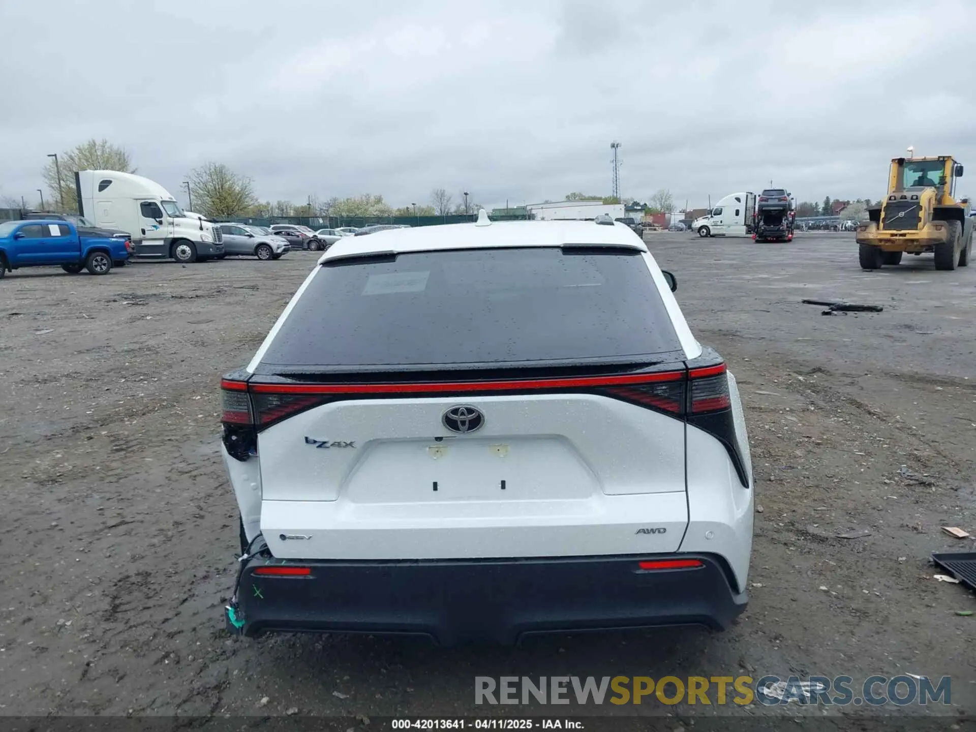 17 fotografías del automóvil dañado JTMABACA6RA079545 TOYOTA BZ4X 2024