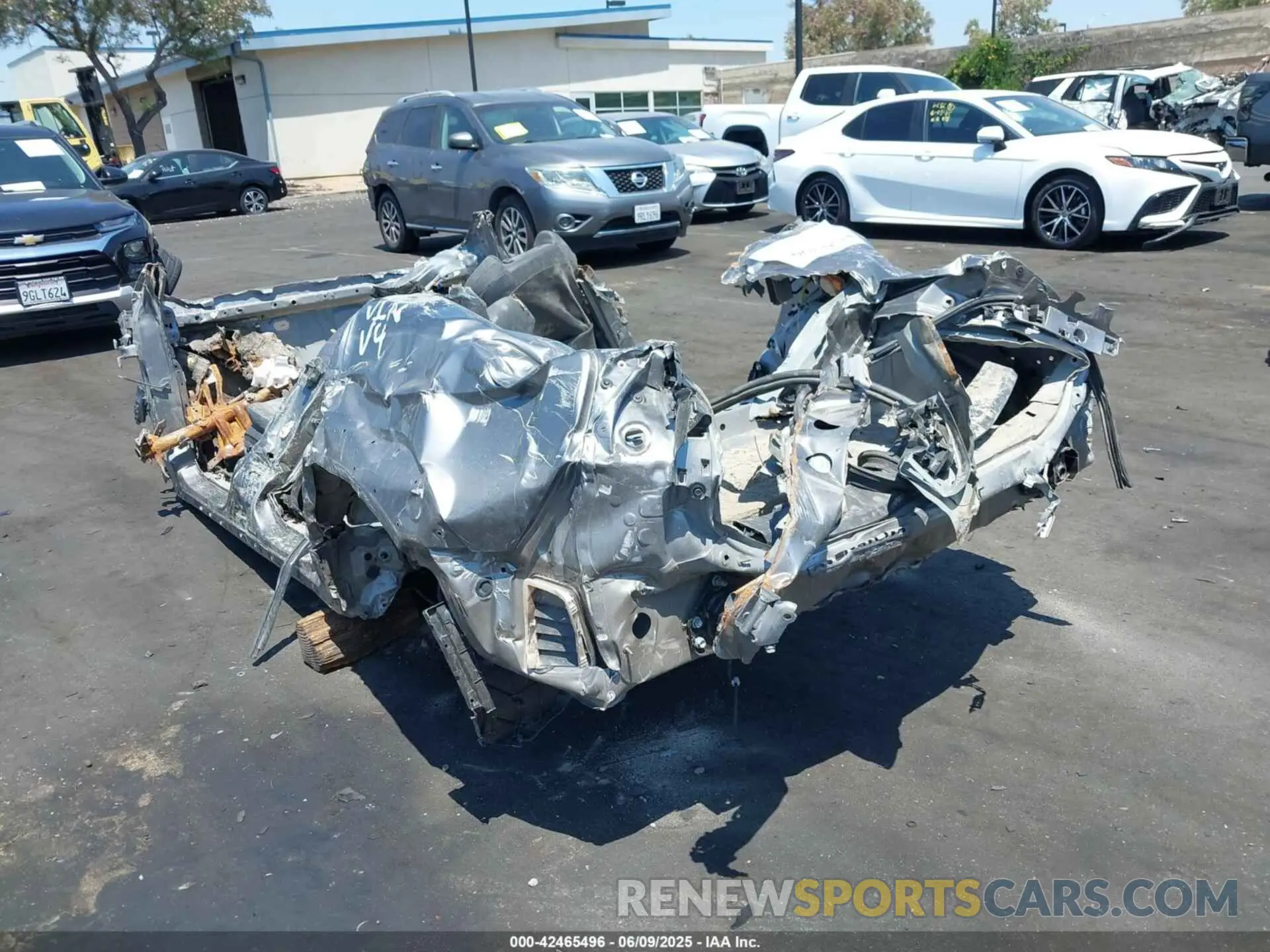 3 fotografías del automóvil dañado JTMABACA6RA084082 TOYOTA BZ4X 2024