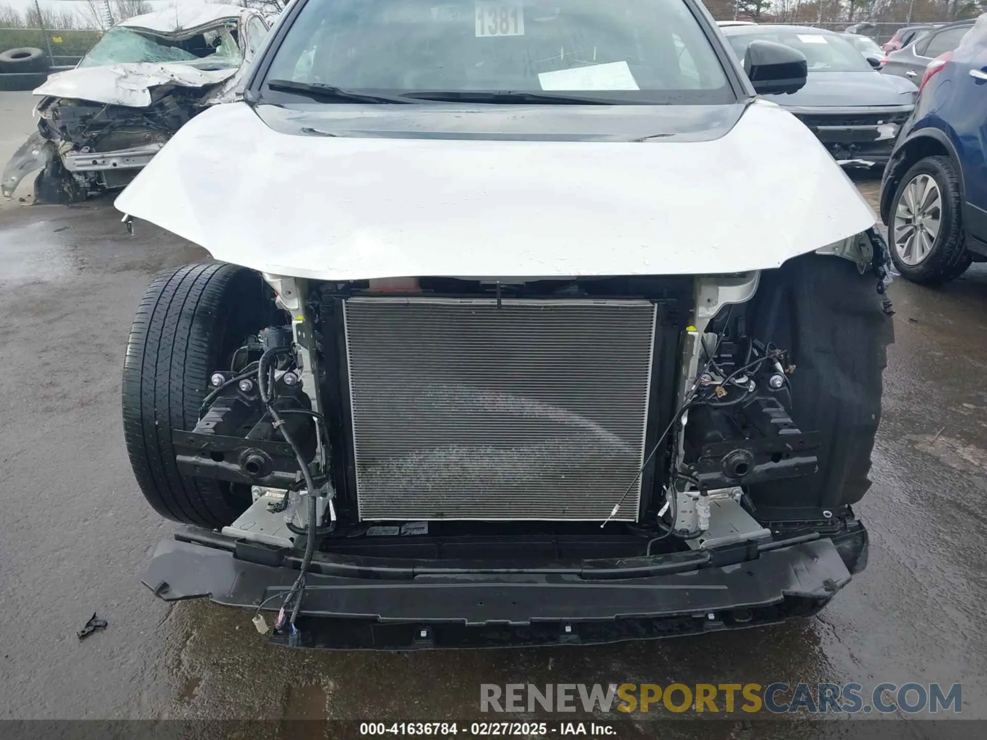 6 fotografías del automóvil dañado JTMABACA8RA052508 TOYOTA BZ4X 2024