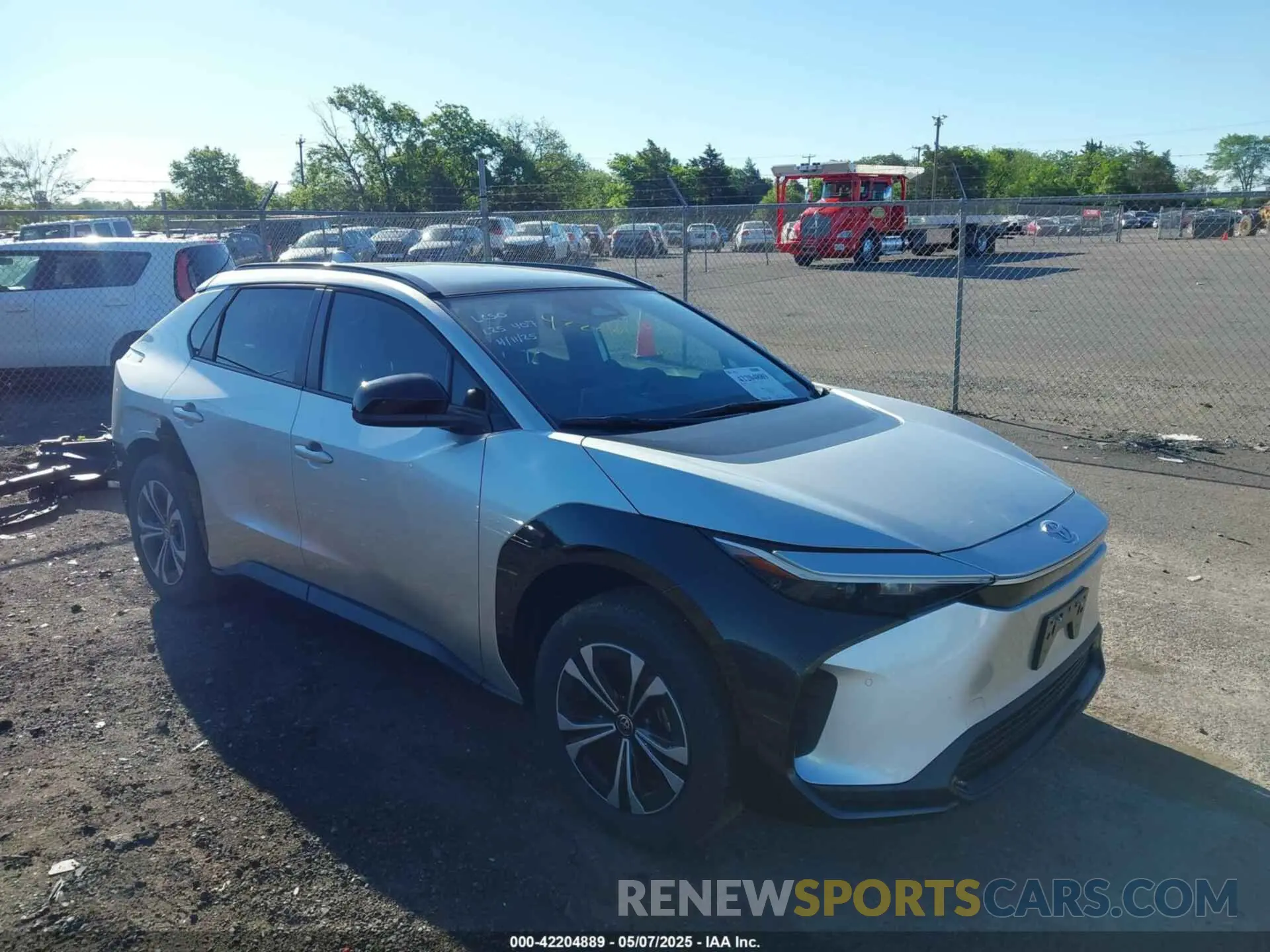 1 fotografías del automóvil dañado JTMABACA9RA055918 TOYOTA BZ4X 2024