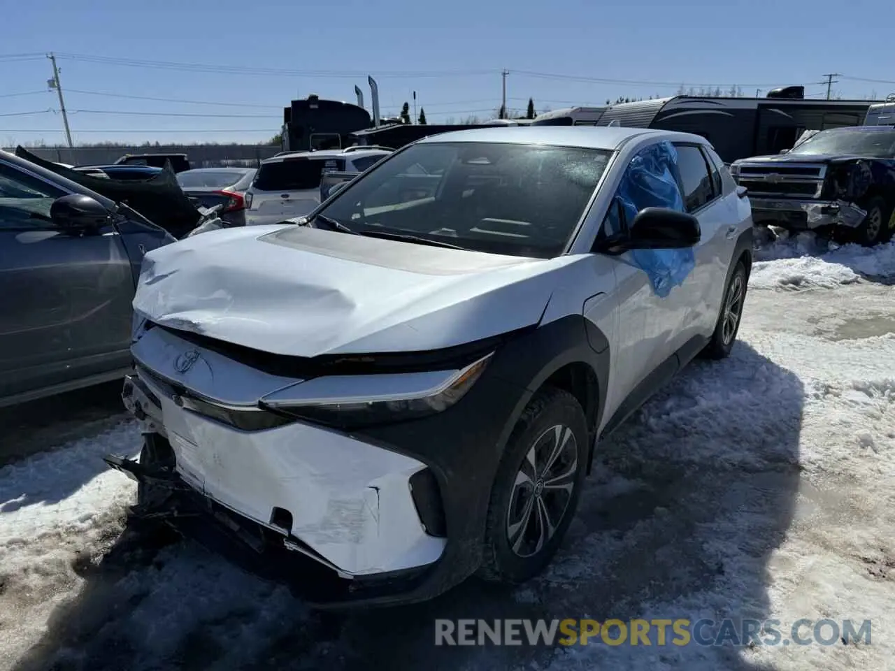 1 fotografías del automóvil dañado JTMAAAAA8PA019107 TOYOTA BZ4X XLE 2023