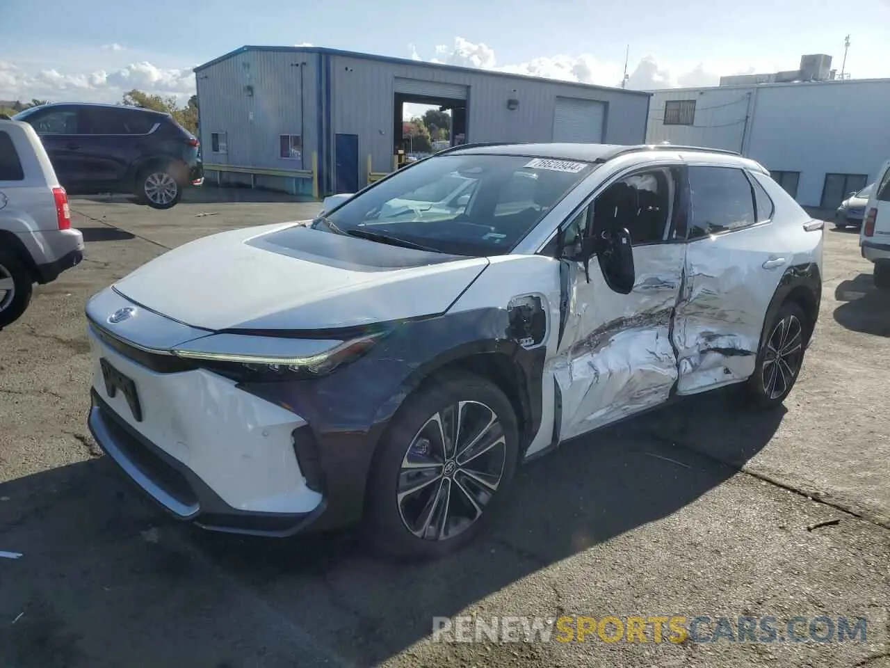 1 fotografías del automóvil dañado JTMABABA9PA005731 TOYOTA BZ4X XLE 2023