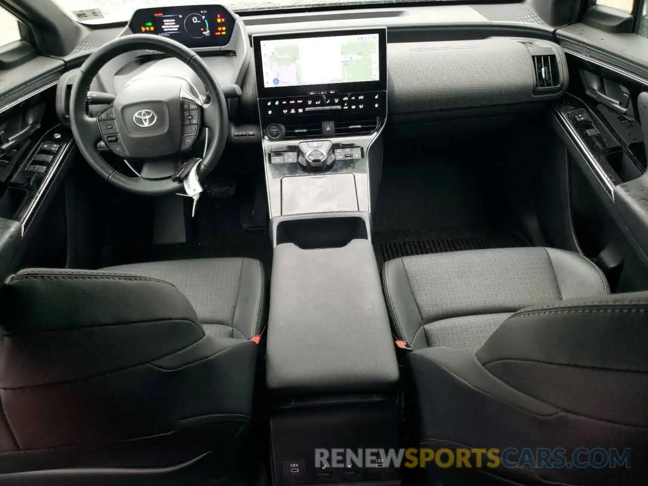 8 fotografías del automóvil dañado JTMABACA0PA045890 TOYOTA BZ4X XLE 2023