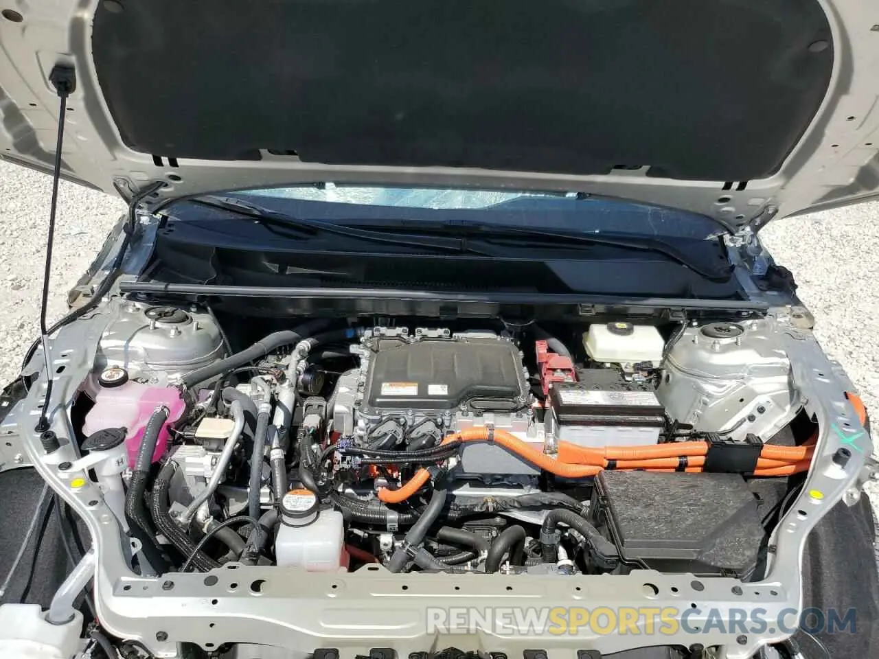 12 fotografías del automóvil dañado JTMABACA1PA042223 TOYOTA BZ4X XLE 2023