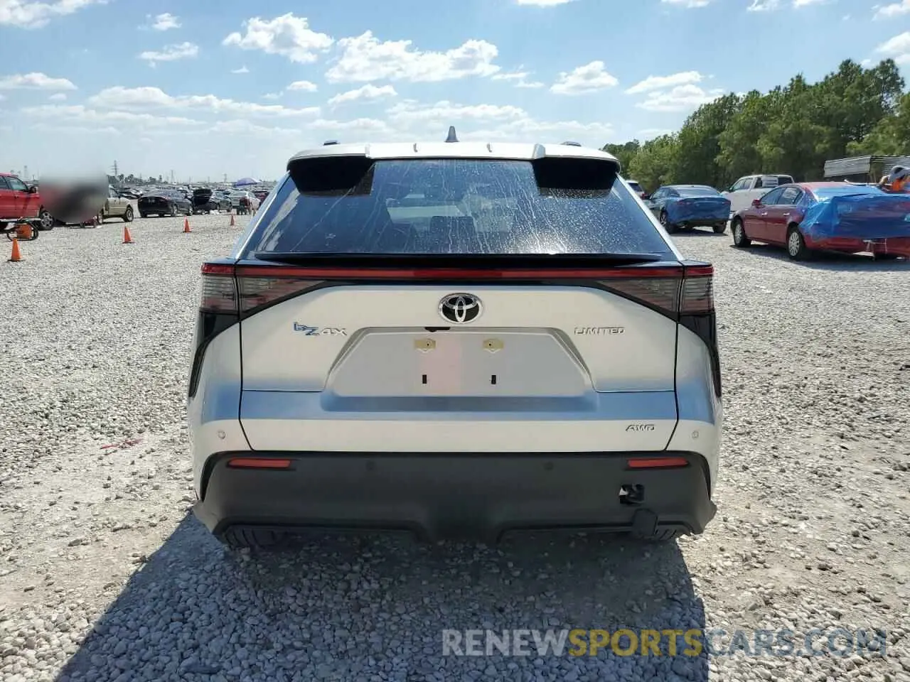 6 fotografías del automóvil dañado JTMABACA1PA042223 TOYOTA BZ4X XLE 2023