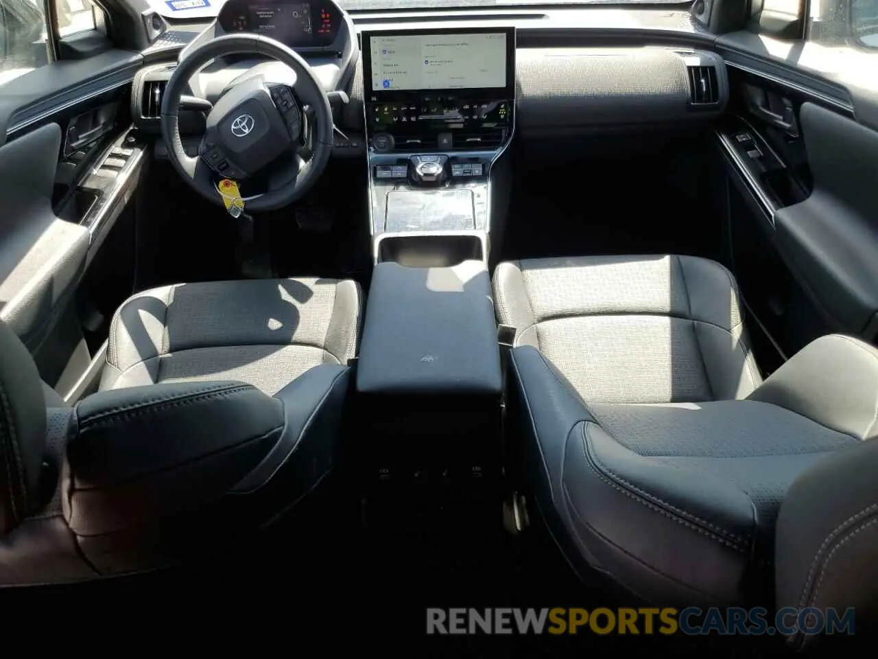 8 fotografías del automóvil dañado JTMABACA1PA042223 TOYOTA BZ4X XLE 2023