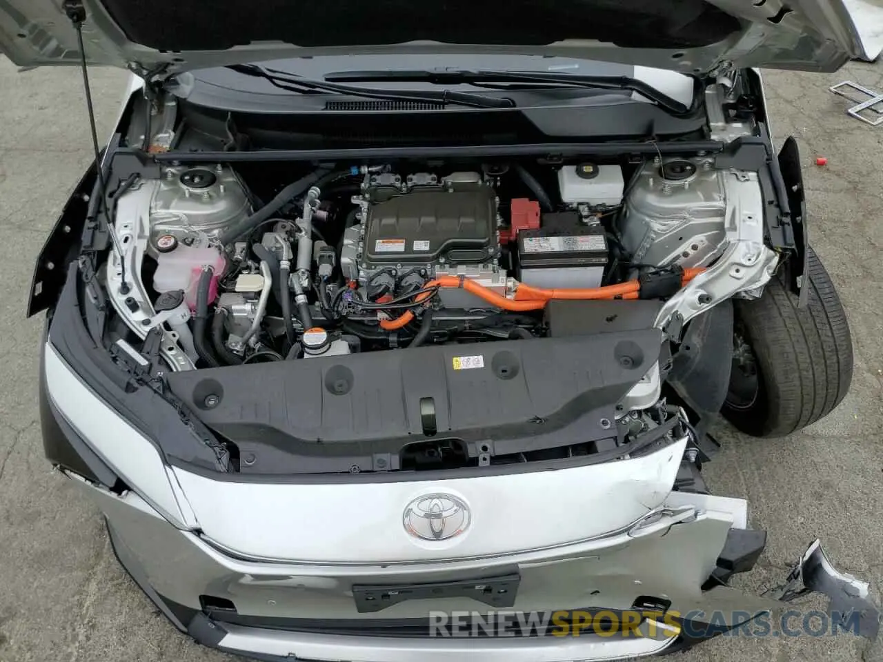 11 fotografías del automóvil dañado JTMABACA2PA037161 TOYOTA BZ4X XLE 2023