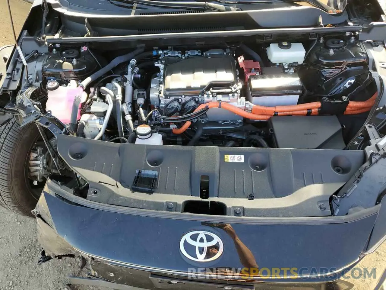 11 fotografías del automóvil dañado JTMABACA3PA030977 TOYOTA BZ4X XLE 2023