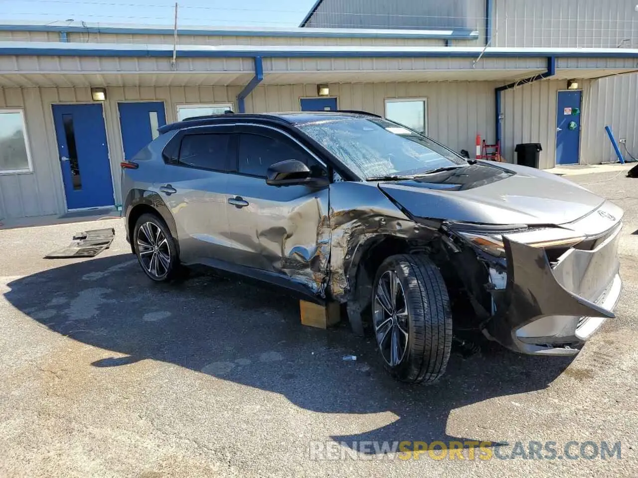 4 fotografías del automóvil dañado JTMABACA4PA014206 TOYOTA BZ4X XLE 2023