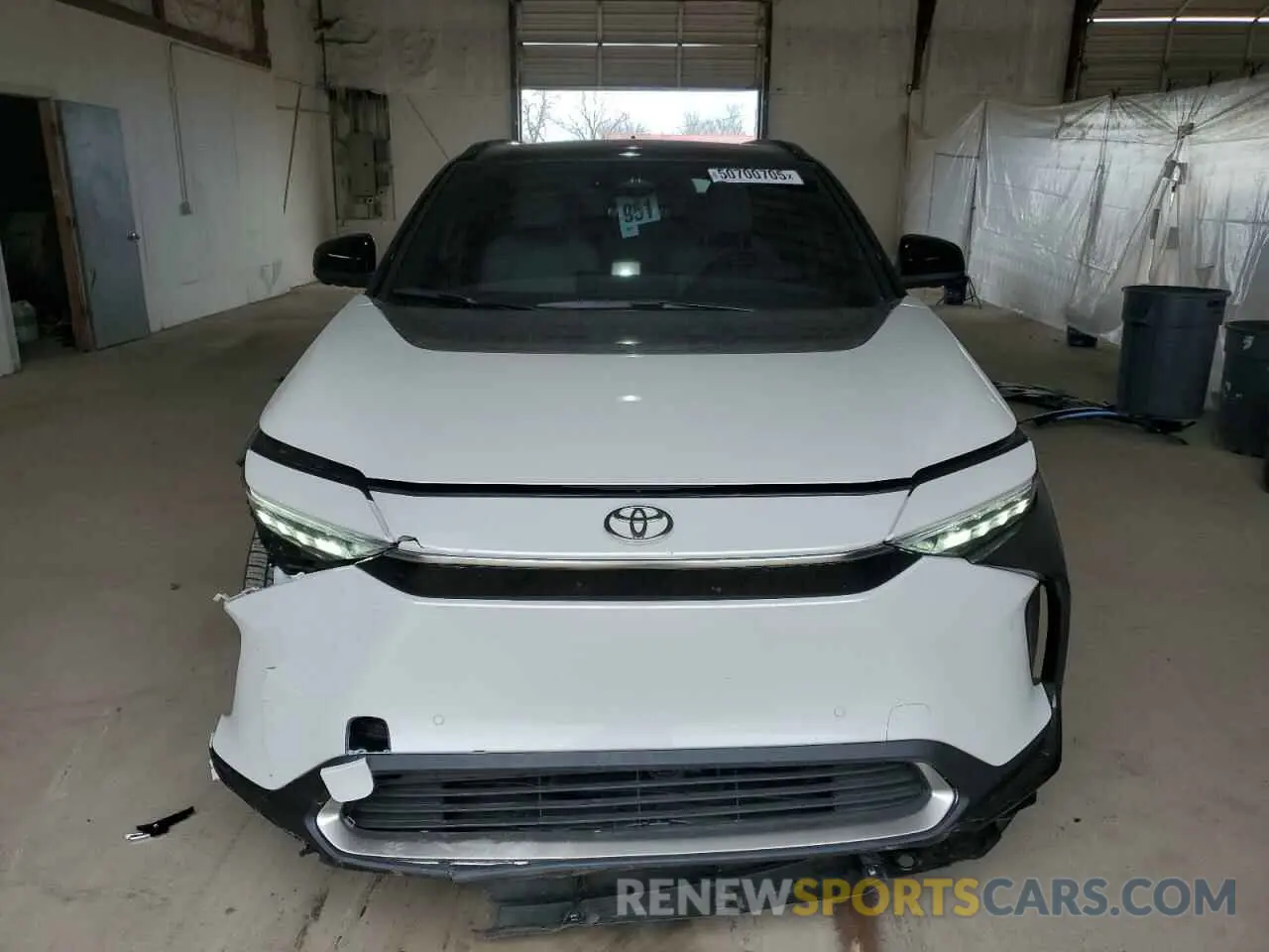 5 fotografías del automóvil dañado JTMABACA4PA021222 TOYOTA BZ4X XLE 2023