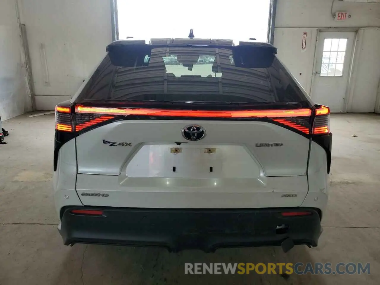 6 fotografías del automóvil dañado JTMABACA4PA021222 TOYOTA BZ4X XLE 2023