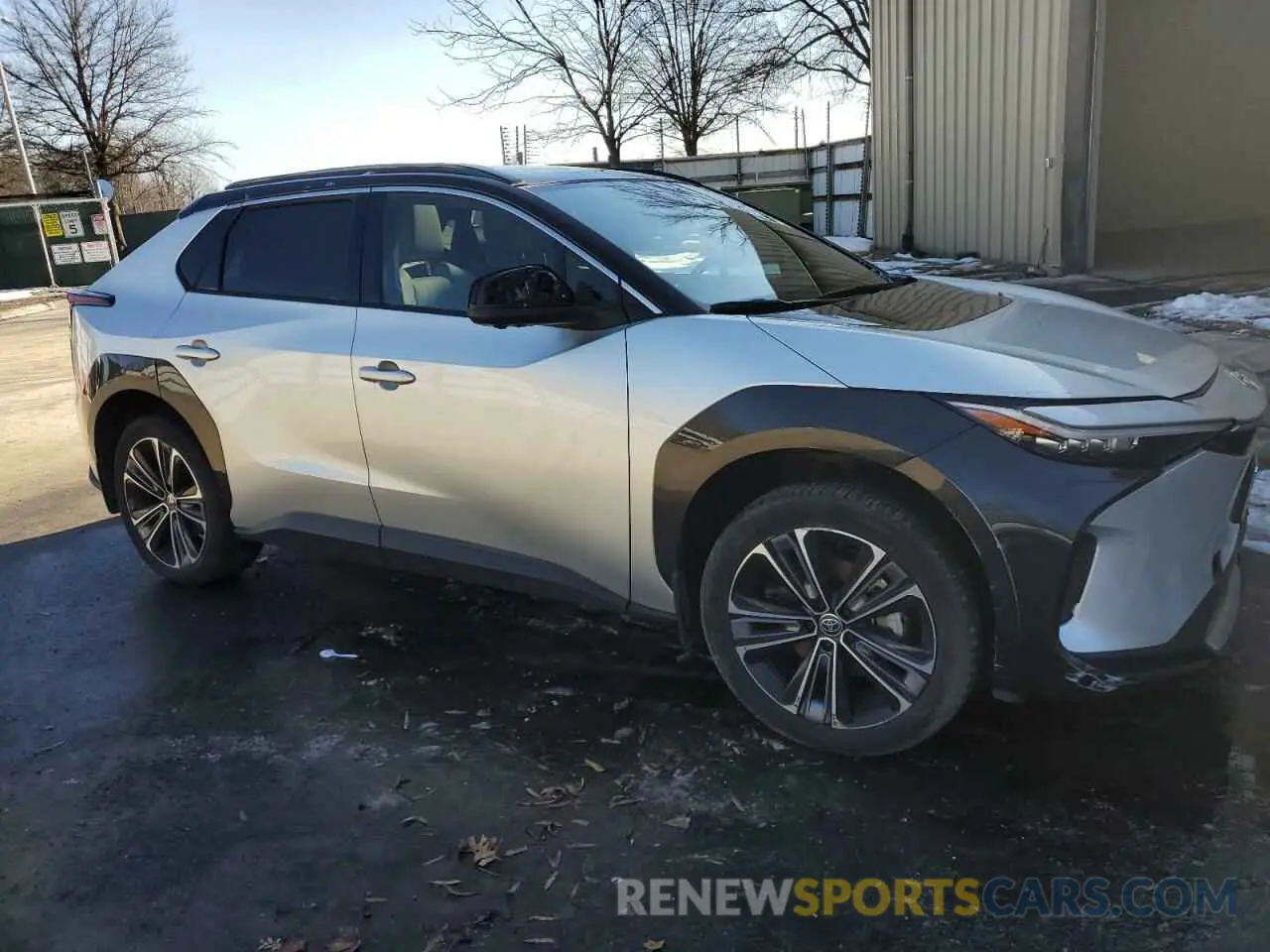 4 fotografías del automóvil dañado JTMABACA8PA010045 TOYOTA BZ4X XLE 2023