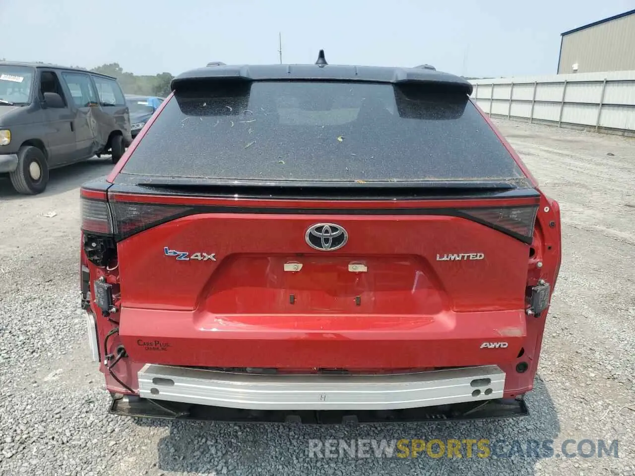 6 fotografías del automóvil dañado JTMABACA8PA013821 TOYOTA BZ4X XLE 2023