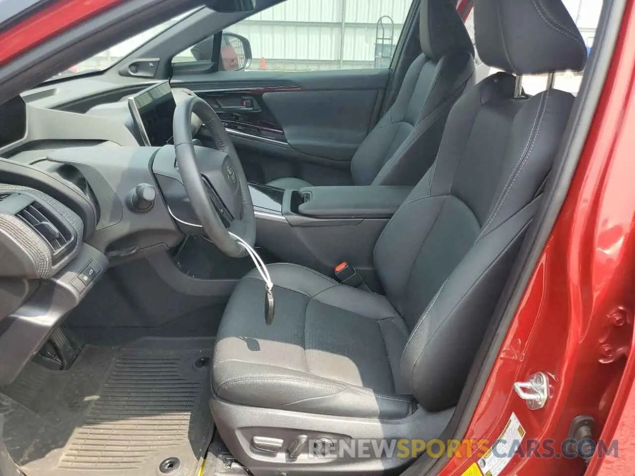 7 fotografías del automóvil dañado JTMABACA8PA013821 TOYOTA BZ4X XLE 2023