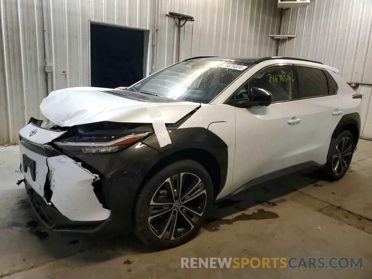 1 fotografías del automóvil dañado JTMABACA8PA018310 TOYOTA BZ4X XLE 2023