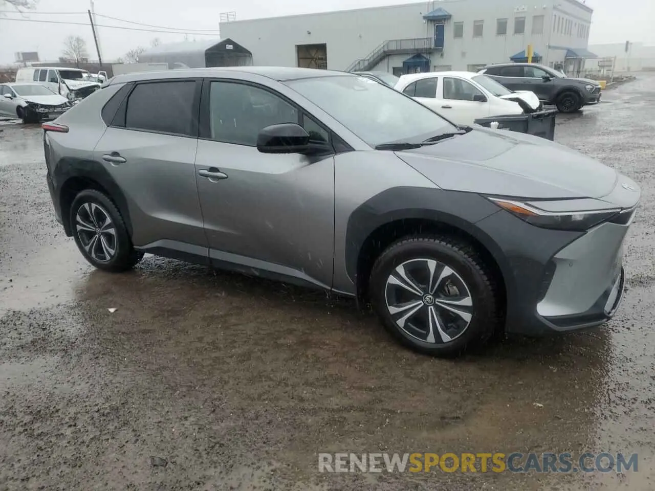 4 fotografías del automóvil dañado JTMABACA8PA040484 TOYOTA BZ4X XLE 2023
