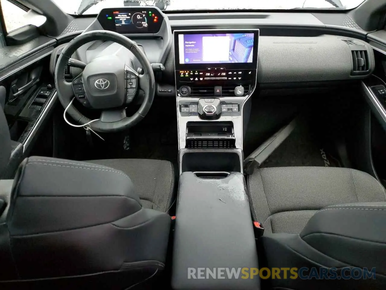 8 fotografías del automóvil dañado JTMABACA8PA040484 TOYOTA BZ4X XLE 2023
