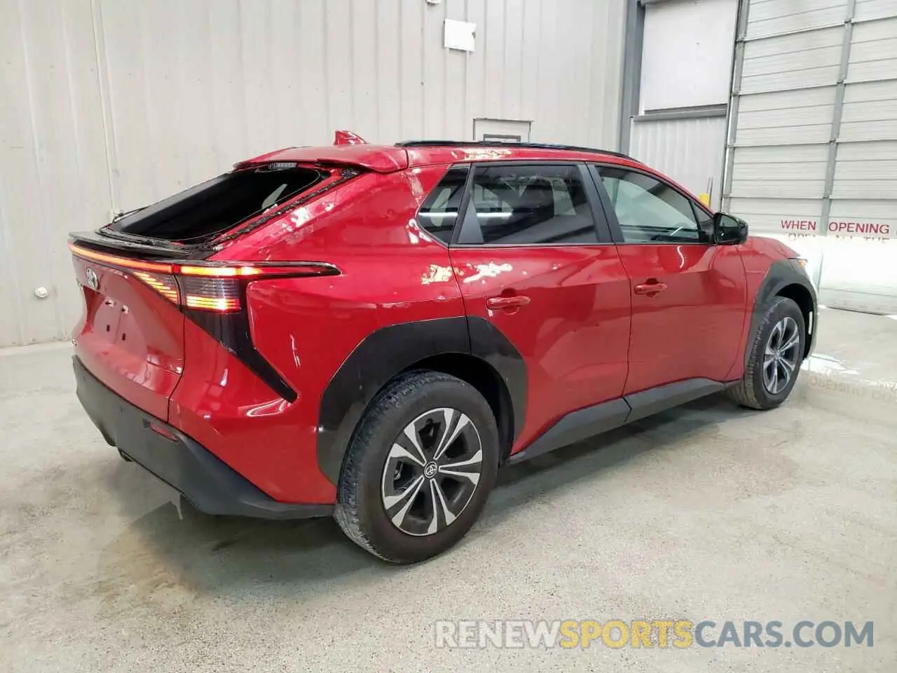 3 fotografías del automóvil dañado JTMAAAAA0RA048152 TOYOTA BZ4X XLE 2024