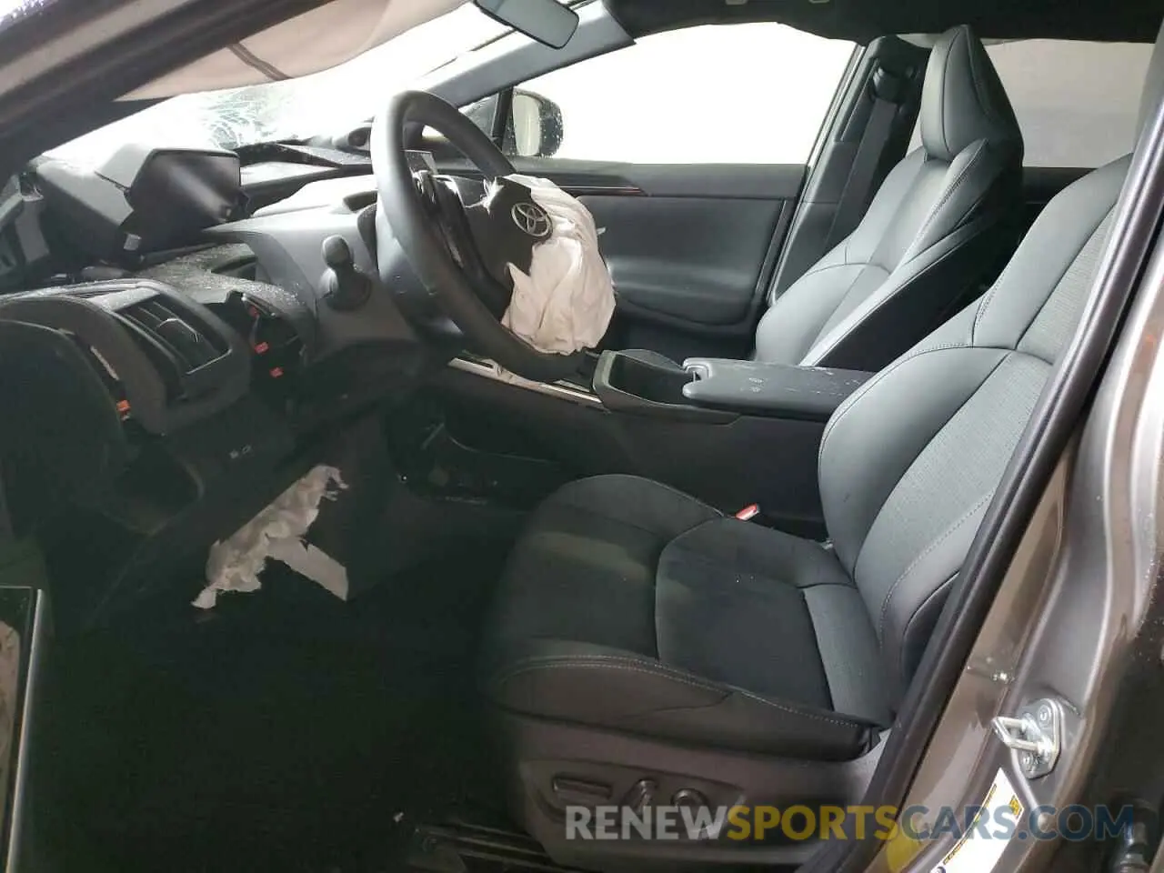 7 fotografías del automóvil dañado JTMAAAAA1RA046054 TOYOTA BZ4X XLE 2024