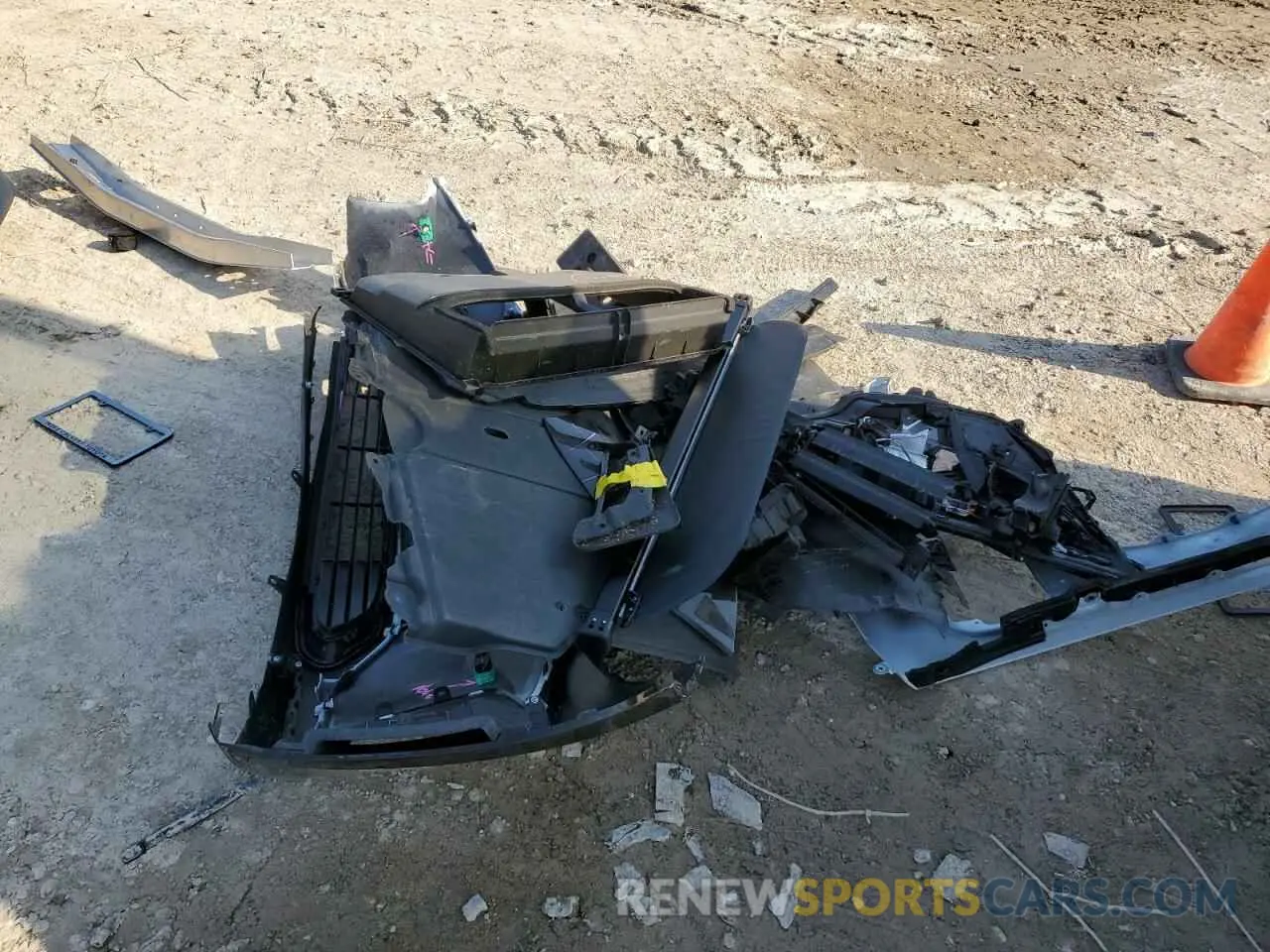 14 fotografías del automóvil dañado JTMAAAAA3RA042829 TOYOTA BZ4X XLE 2024