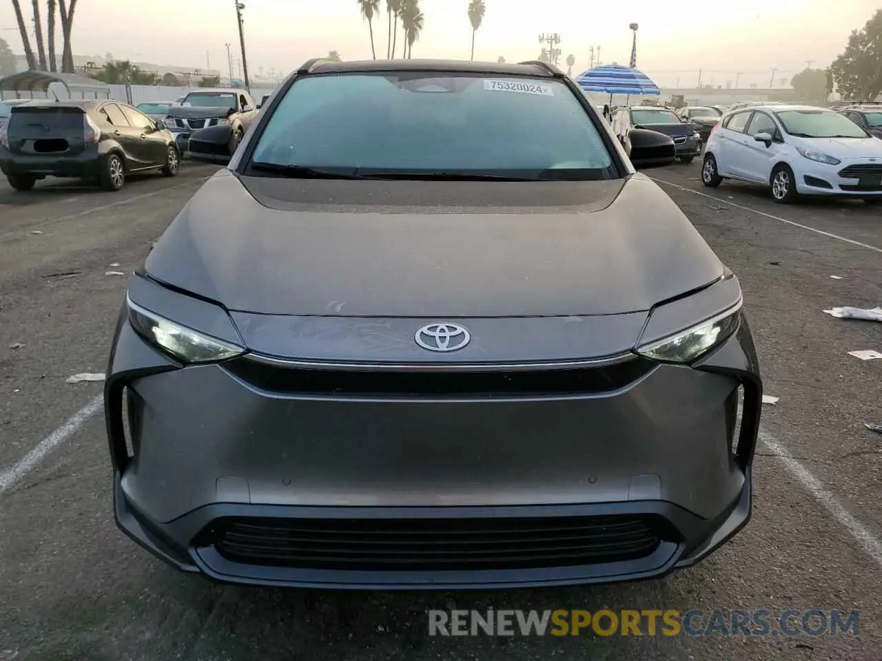 5 fotografías del automóvil dañado JTMAAAAA4RA043407 TOYOTA BZ4X XLE 2024