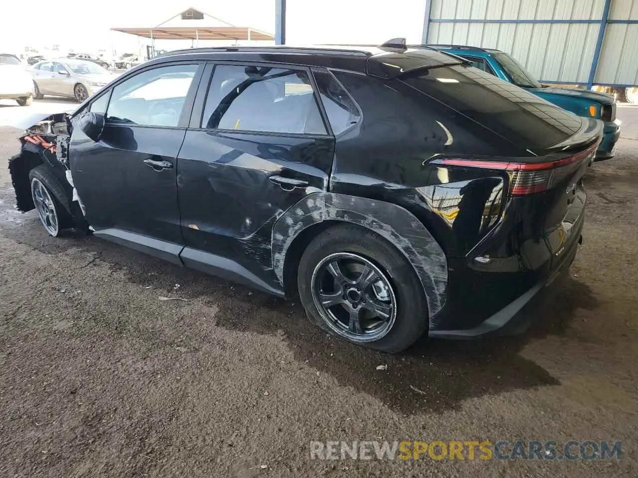 2 fotografías del automóvil dañado JTMAAAAA5RA050950 TOYOTA BZ4X XLE 2024