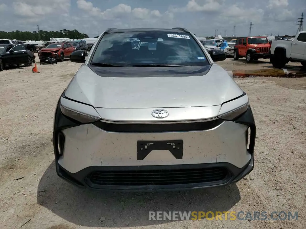 5 fotografías del automóvil dañado JTMAAAAA9RA053110 TOYOTA BZ4X XLE 2024