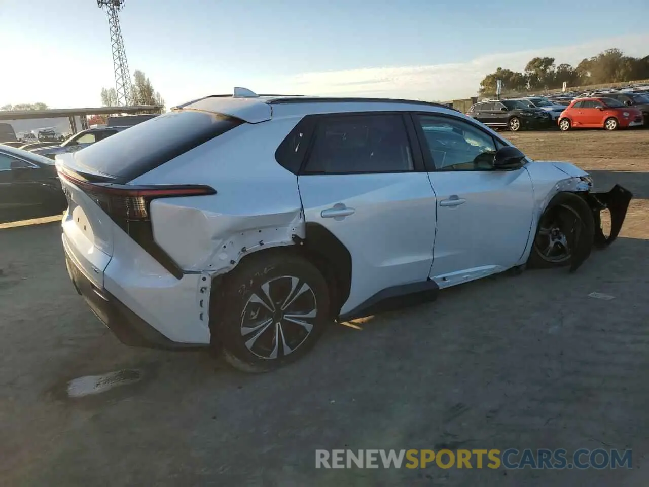 3 fotografías del automóvil dañado JTMABACA0RA055290 TOYOTA BZ4X XLE 2024