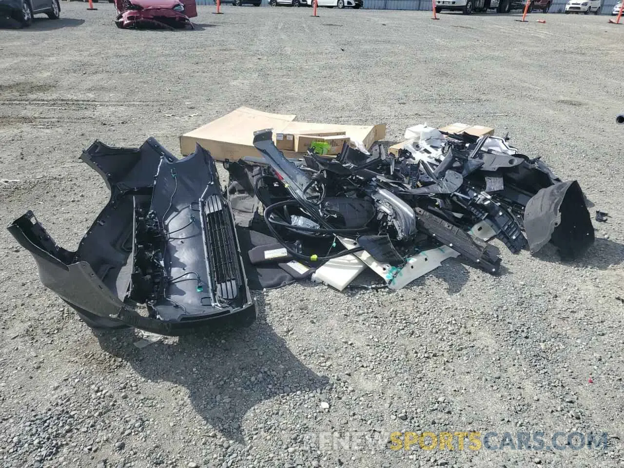 13 fotografías del automóvil dañado JTMABACA2RA077887 TOYOTA BZ4X XLE 2024