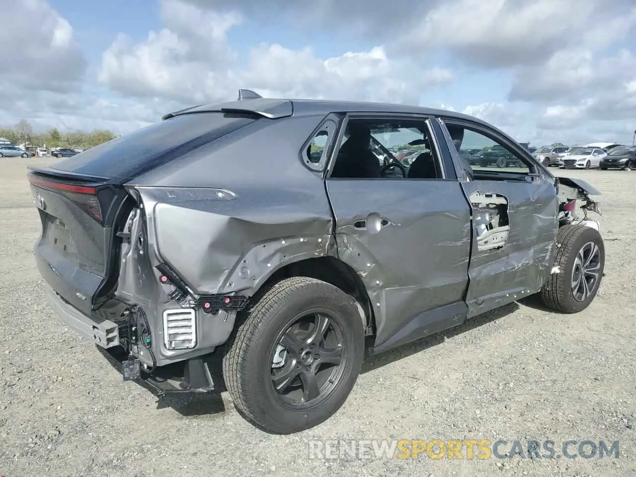 3 fotografías del automóvil dañado JTMABACA2RA077887 TOYOTA BZ4X XLE 2024
