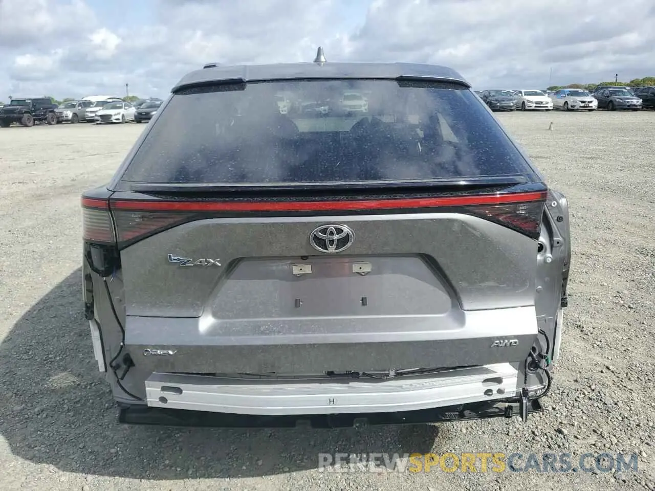 6 fotografías del automóvil dañado JTMABACA2RA077887 TOYOTA BZ4X XLE 2024