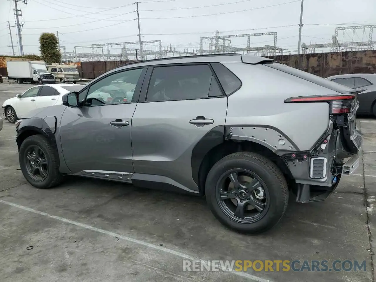 2 fotografías del automóvil dañado JTMABACA5RA090083 TOYOTA BZ4X XLE 2024