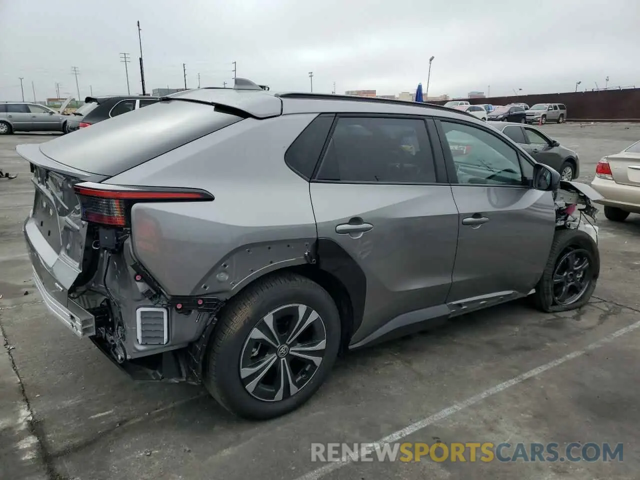 3 fotografías del automóvil dañado JTMABACA5RA090083 TOYOTA BZ4X XLE 2024