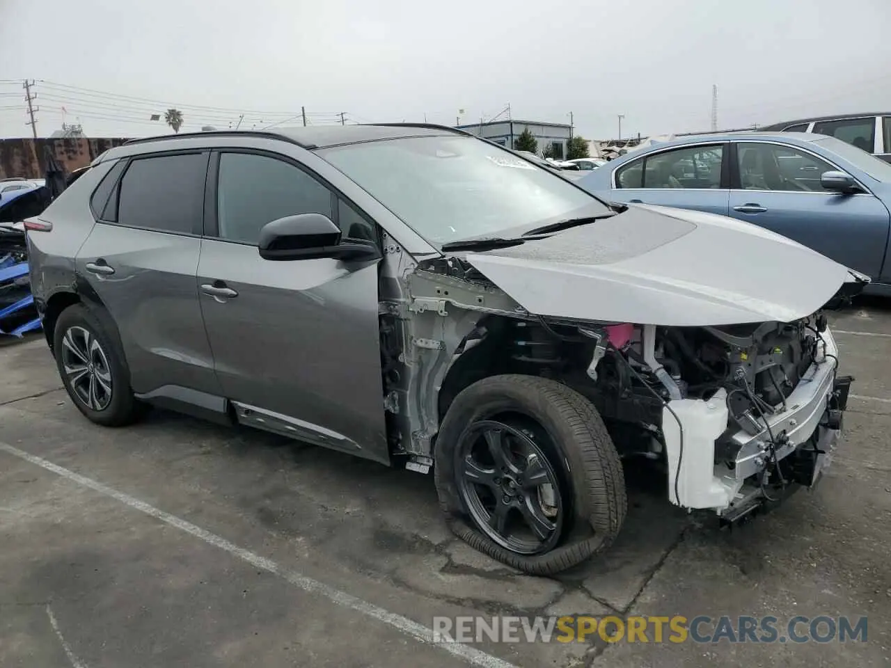 4 fotografías del automóvil dañado JTMABACA5RA090083 TOYOTA BZ4X XLE 2024
