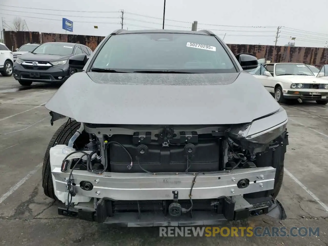 5 fotografías del automóvil dañado JTMABACA5RA090083 TOYOTA BZ4X XLE 2024