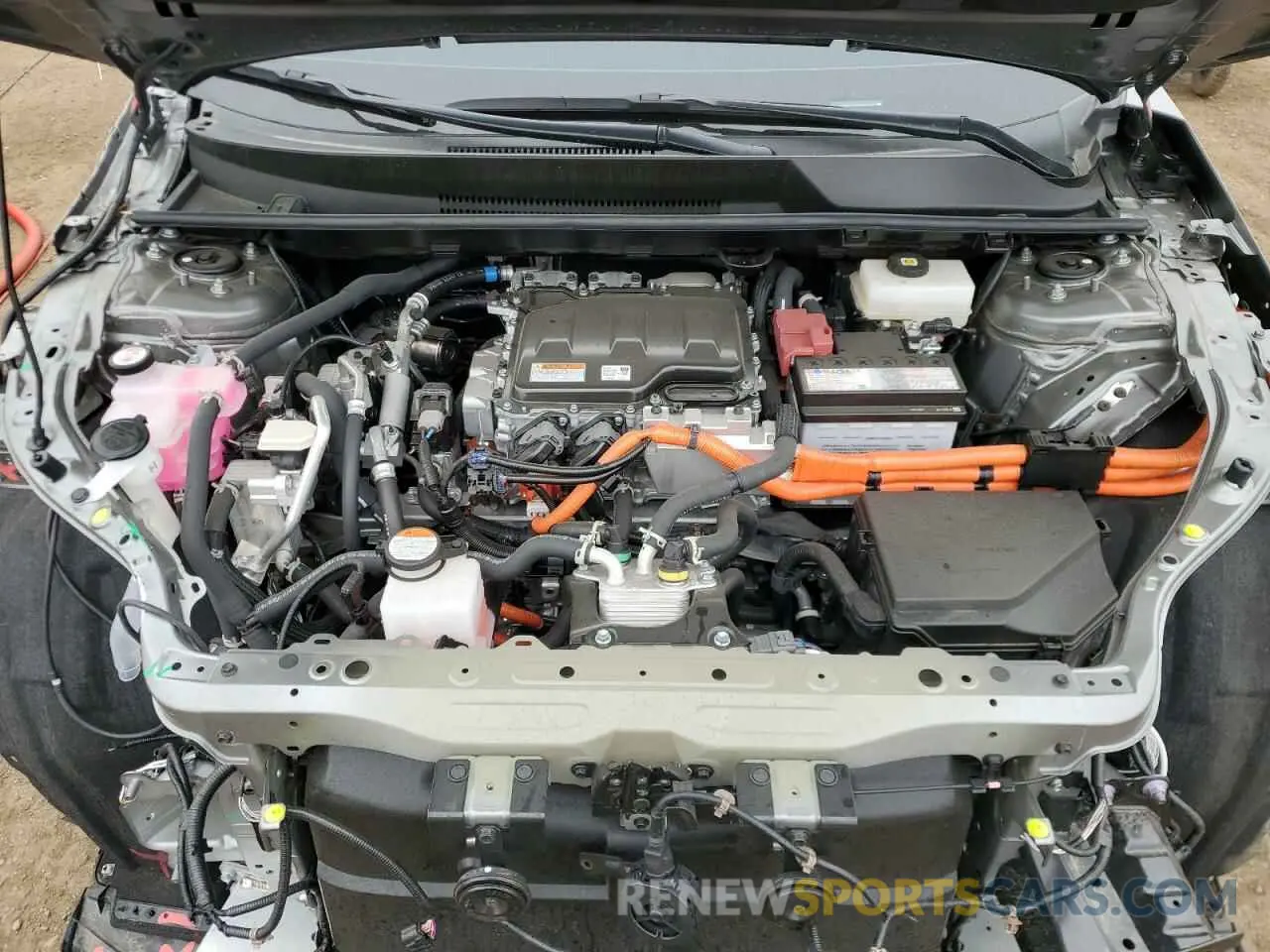 12 fotografías del automóvil dañado JTMABACA8RA070121 TOYOTA BZ4X XLE 2024