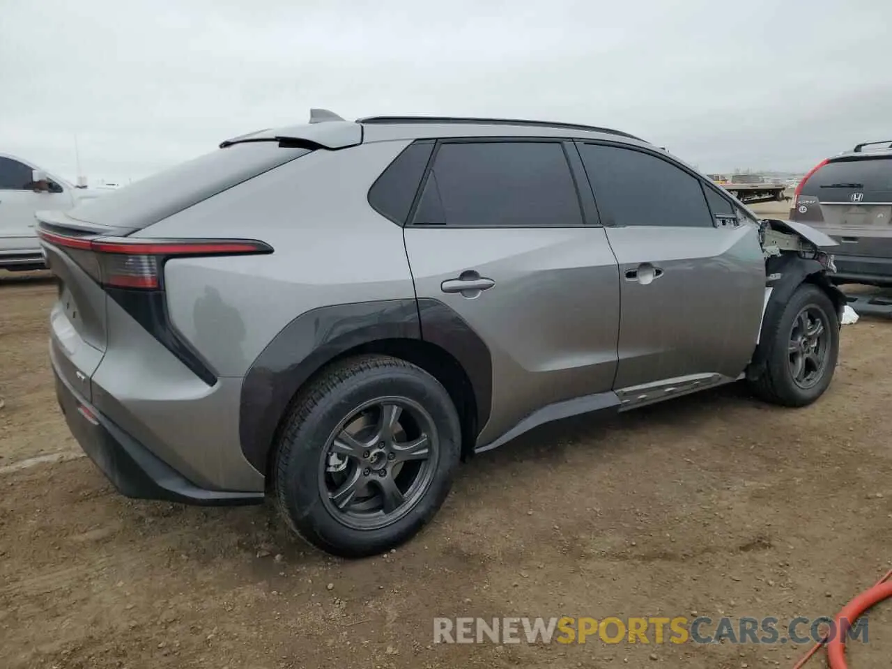 3 fotografías del automóvil dañado JTMABACA8RA070121 TOYOTA BZ4X XLE 2024