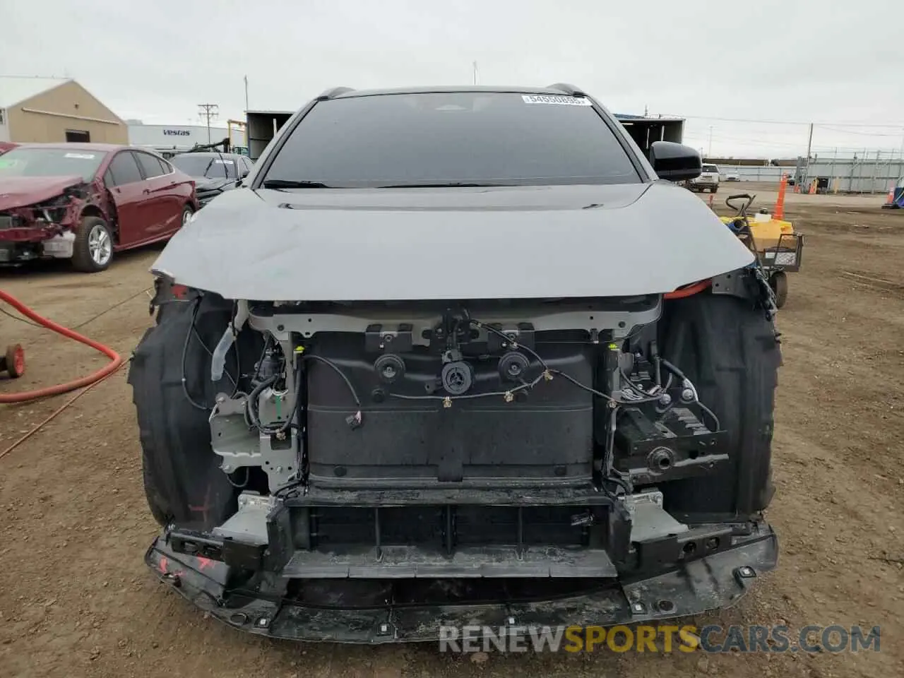 5 fotografías del automóvil dañado JTMABACA8RA070121 TOYOTA BZ4X XLE 2024