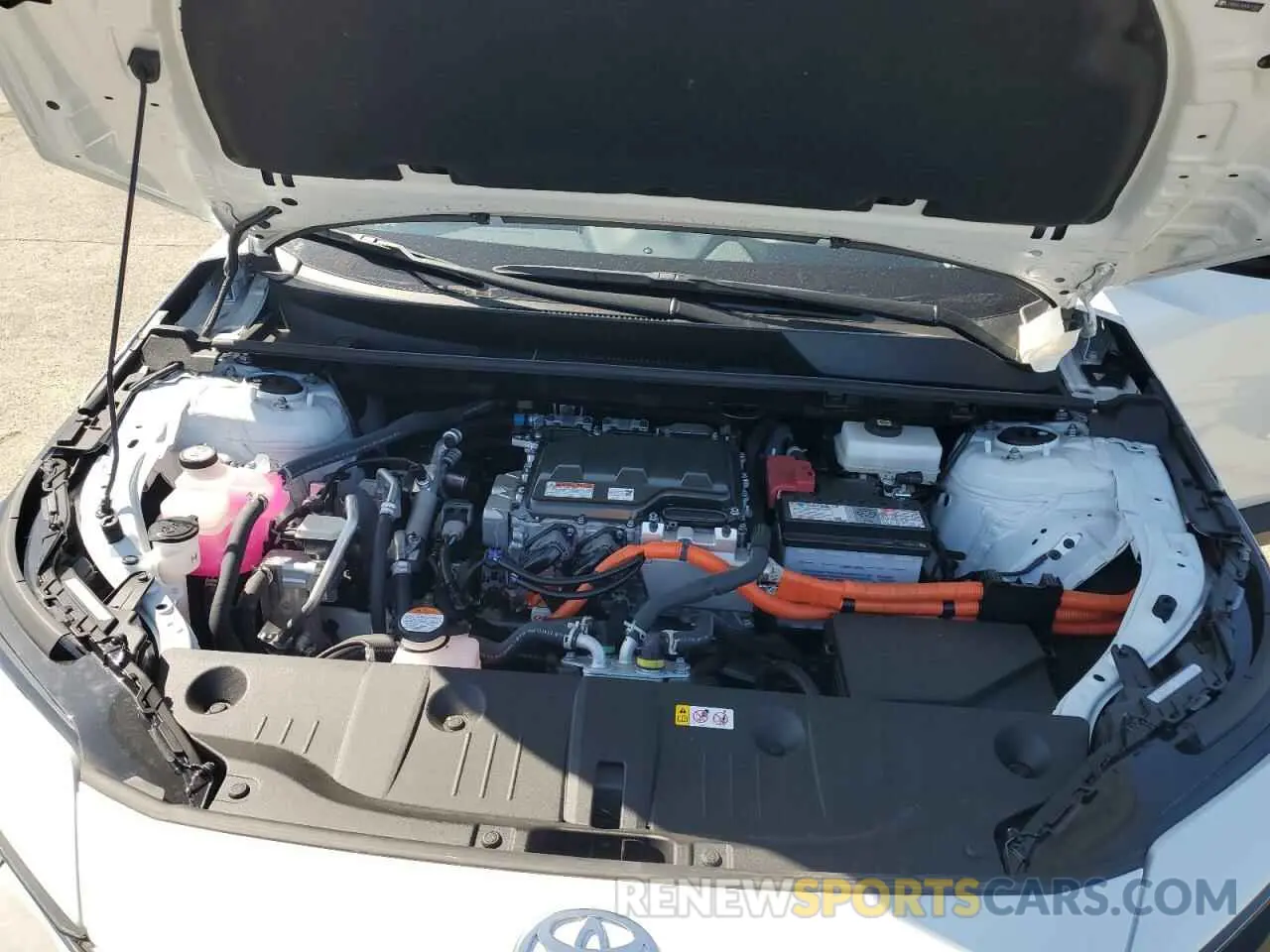 12 fotografías del automóvil dañado JTMABACA8RA073861 TOYOTA BZ4X XLE 2024