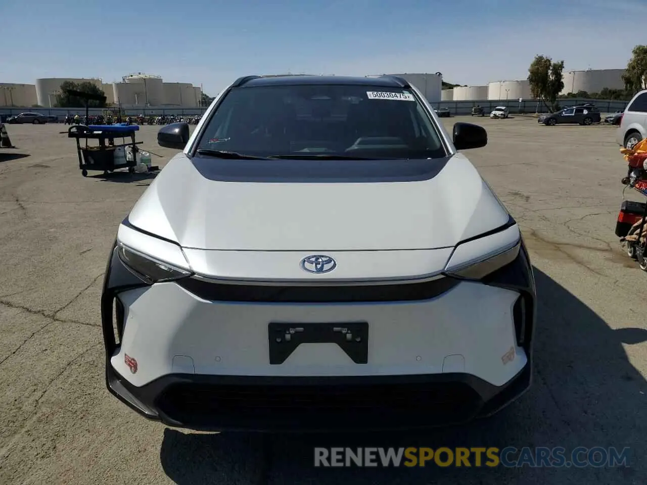 5 fotografías del automóvil dañado JTMABACA8RA073861 TOYOTA BZ4X XLE 2024
