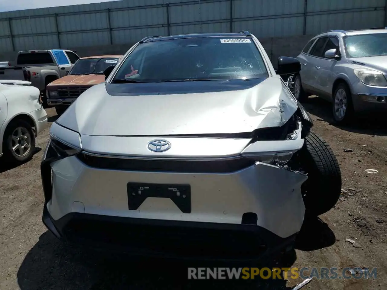 5 fotografías del automóvil dañado JTMABACA9RA056101 TOYOTA BZ4X XLE 2024