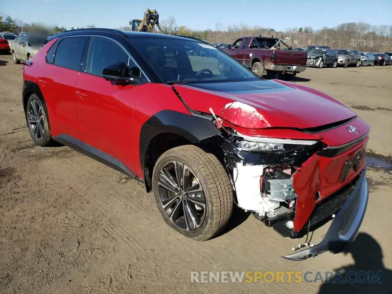 4 fotografías del automóvil dañado JTMABACA0SA093169 TOYOTA BZ4X XLE 2025
