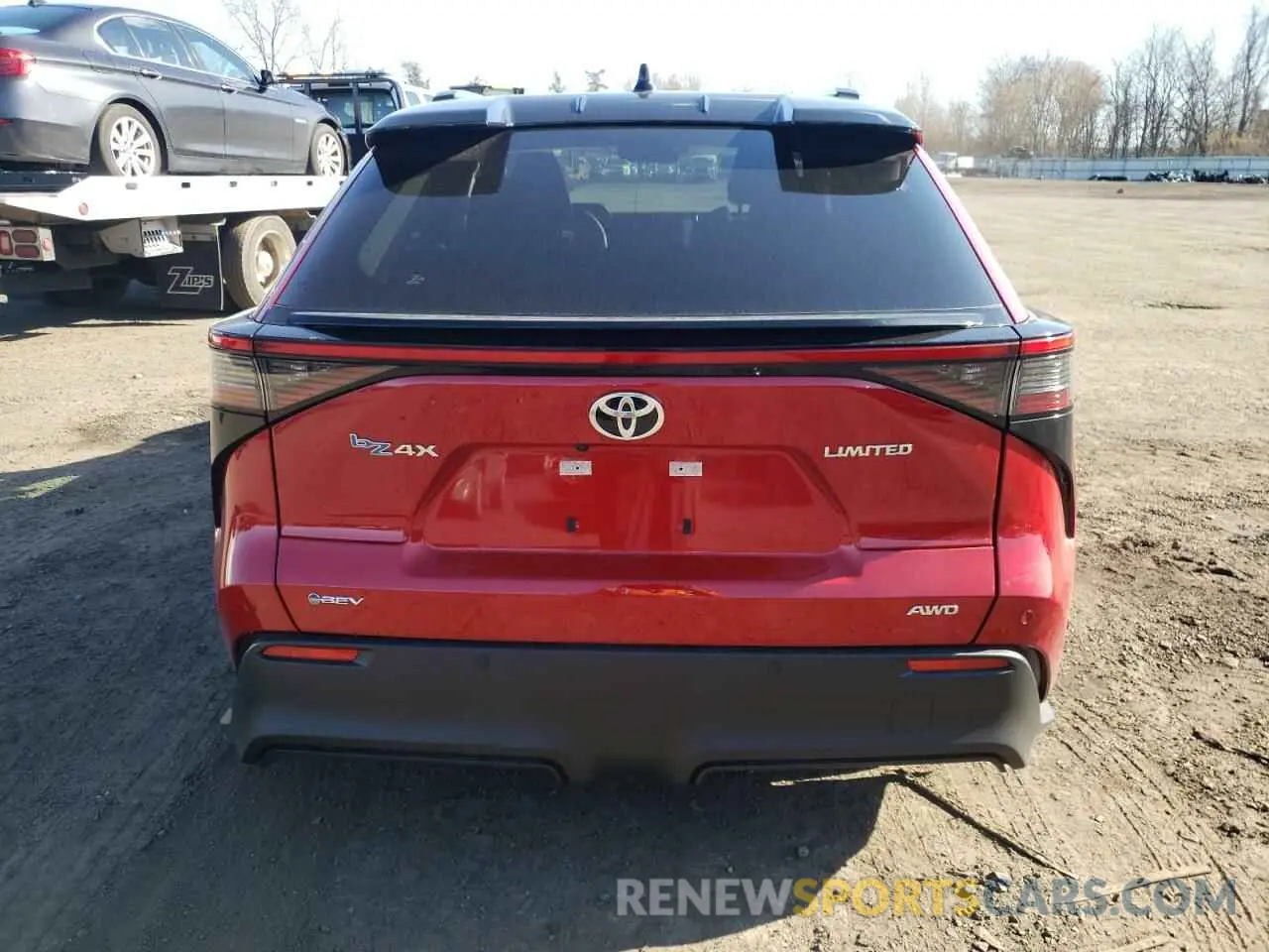 6 fotografías del automóvil dañado JTMABACA0SA093169 TOYOTA BZ4X XLE 2025