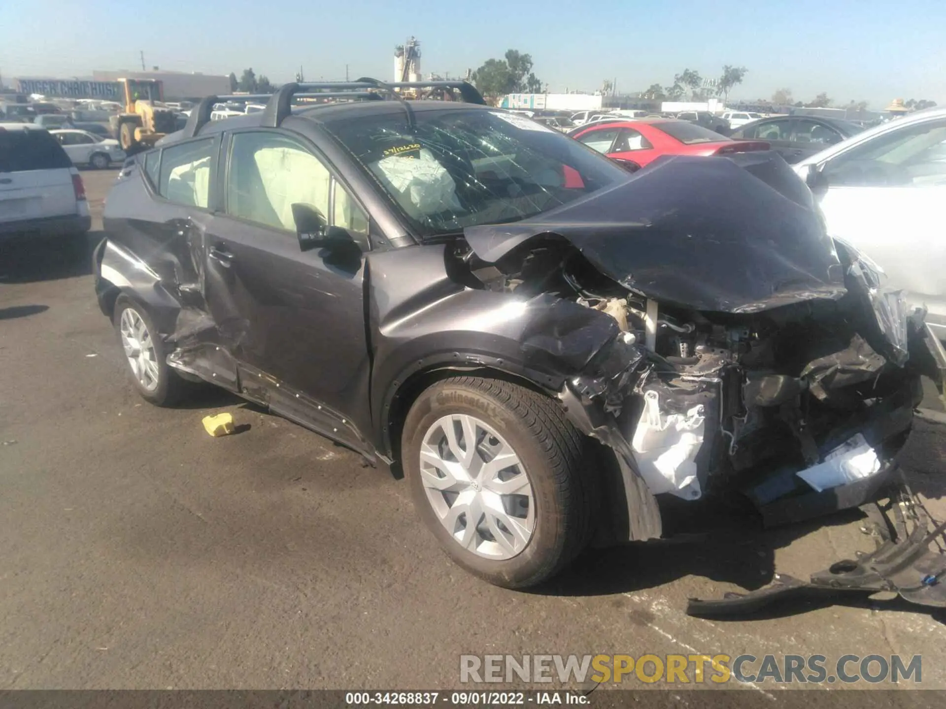 1 fotografías del automóvil dañado JTNKHMBX0K1014525 TOYOTA C-HR 2019