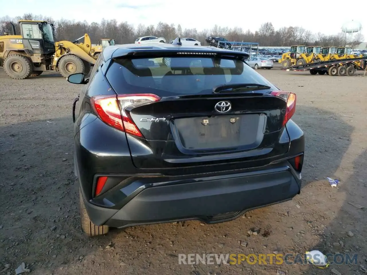 6 fotografías del automóvil dañado JTNKHMBX0K1019126 TOYOTA C-HR 2019