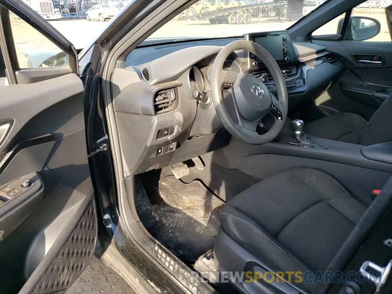 7 fotografías del automóvil dañado JTNKHMBX0K1019126 TOYOTA C-HR 2019
